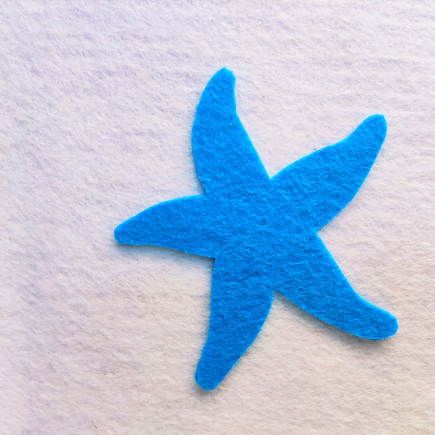 Felt Die Cut Starfish Craft Supplies, Sea Stars for Sewing and Craft Projects, Ocean Decor Sea