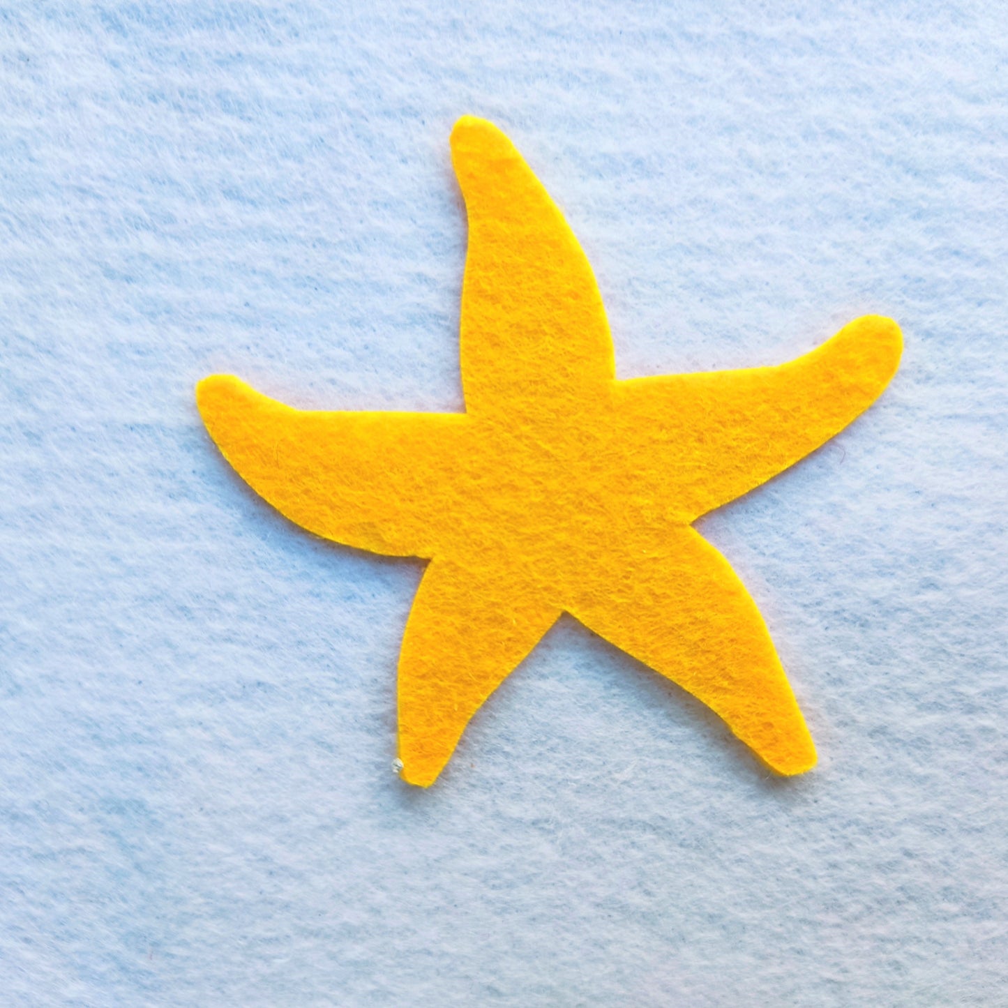 Felt Die Cut Starfish Craft Supplies, Sea Stars for Sewing and Craft Projects, Ocean Decor Sea
