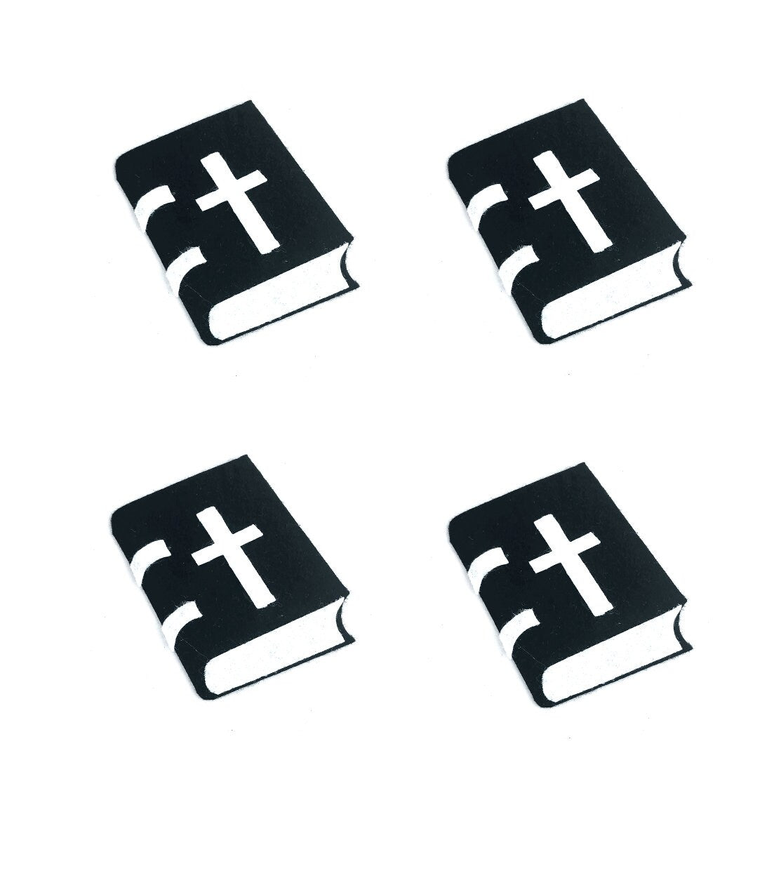 Bible Felt Shape Die Cut, Sewing Pattern Felt Craft Supplies, Felt Shape Bible Sewing Craft Projects Felt Bible Church Decor Felt Holy Bible
