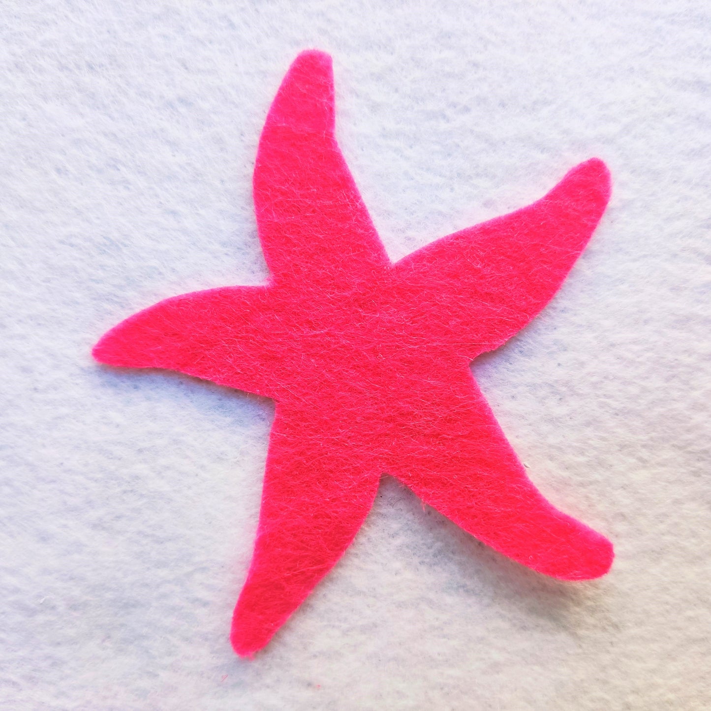 Felt Die Cut Starfish Craft Supplies, Sea Stars for Sewing and Craft Projects, Ocean Decor Sea