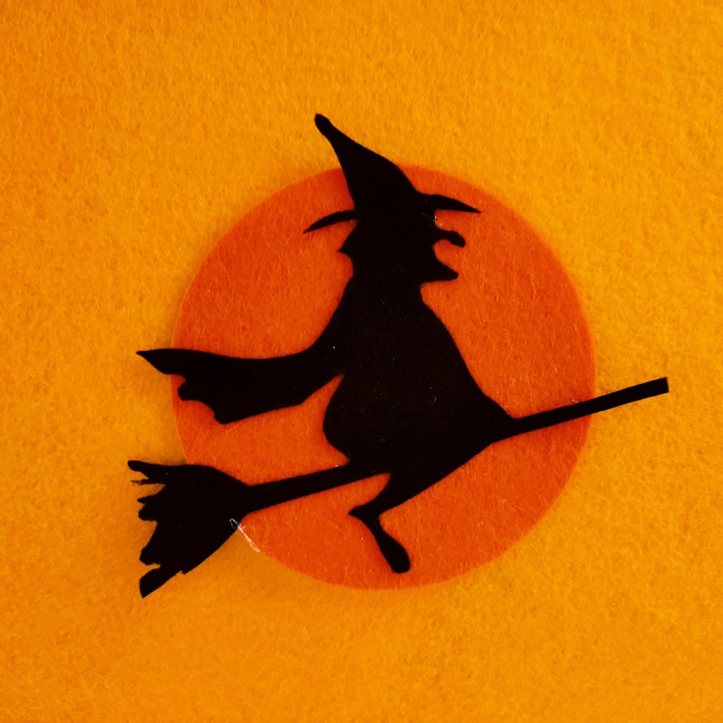 Die Cut Felt Witch Halloween Craft Supplies, Witch for Sewing and Craft Projects, Halloween Decoration