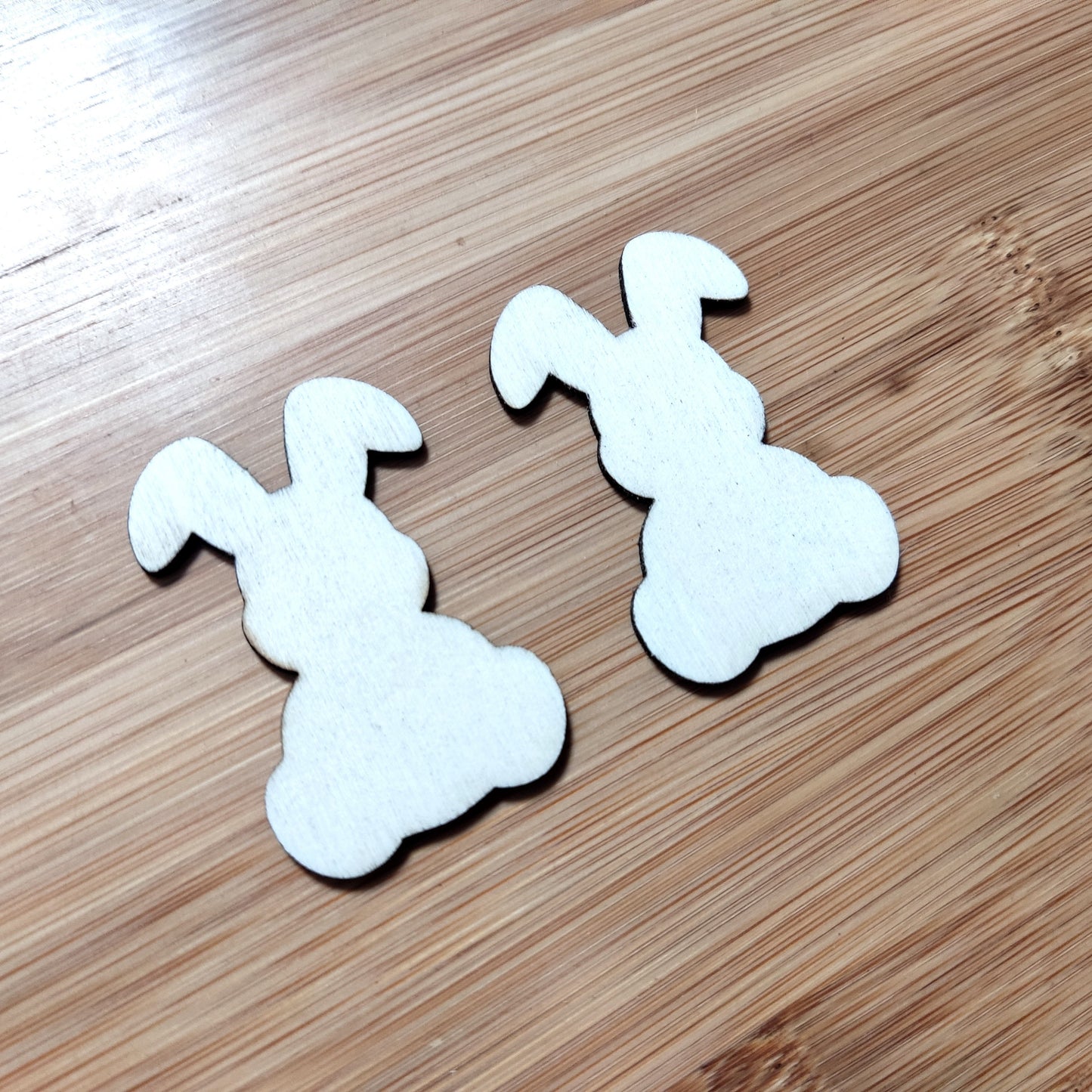 Wooden Rabbit Shape Easter Bunny Die Cut Wooden Bunny Craft Projects Wooden Bunny Decor Unfinished Wooden Blank Bunny