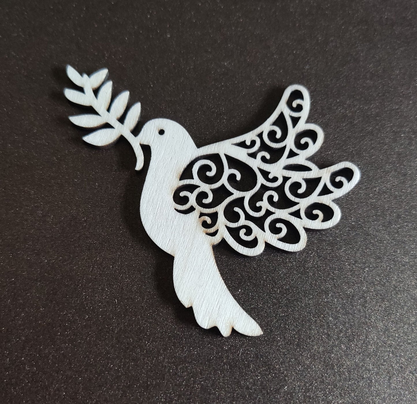 Wooden Dove Shape, Dove Cutout, Unfinished Wooden Doves, Laser Cut Wood Shapes, Natural Wood Pigeon Symbol, Blank Dove, Peace Dove Blank Ornament