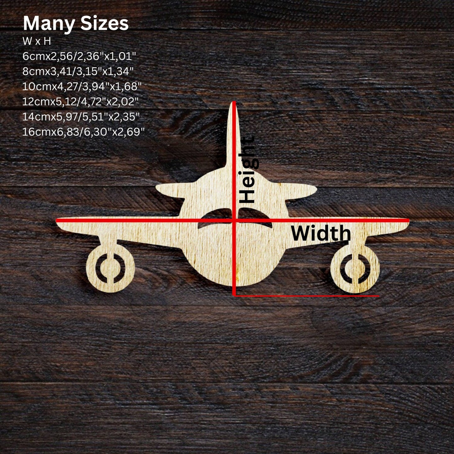 Wooden Jet Plane Shape Plane Die Cut Wooden Plane Craft Projects Wooden Planes Decor Unfinished Wooden Mini Wooden Plane Shapes Plane Blank