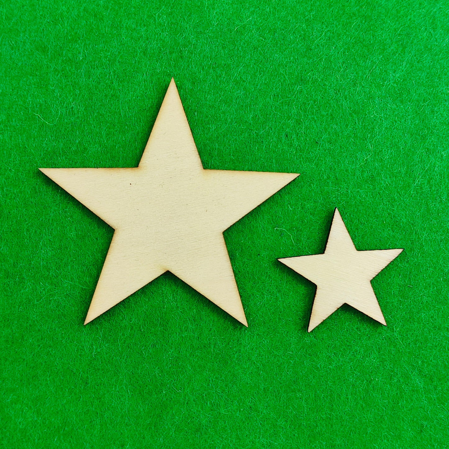 Wooden Star Die Cut Craft Projects, Wood Five Pointed Star Decor, Unfinished Wooden Star, Blank Laser Cut Shapes, Shooting Star Themed Craft Supplies
