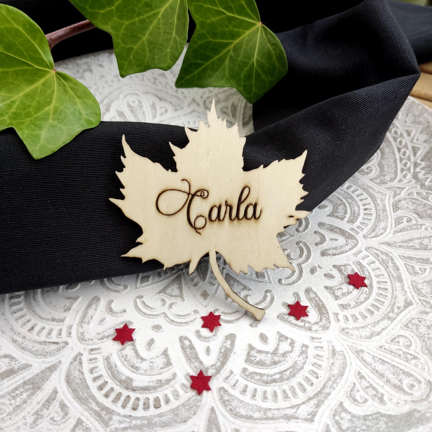 Wooden Leaf Place Card Holders, Wooden Place Cards, Fall Place Cards, Wedding Place Cards, Wooden Name Tags, Thanksgiving Place Cards