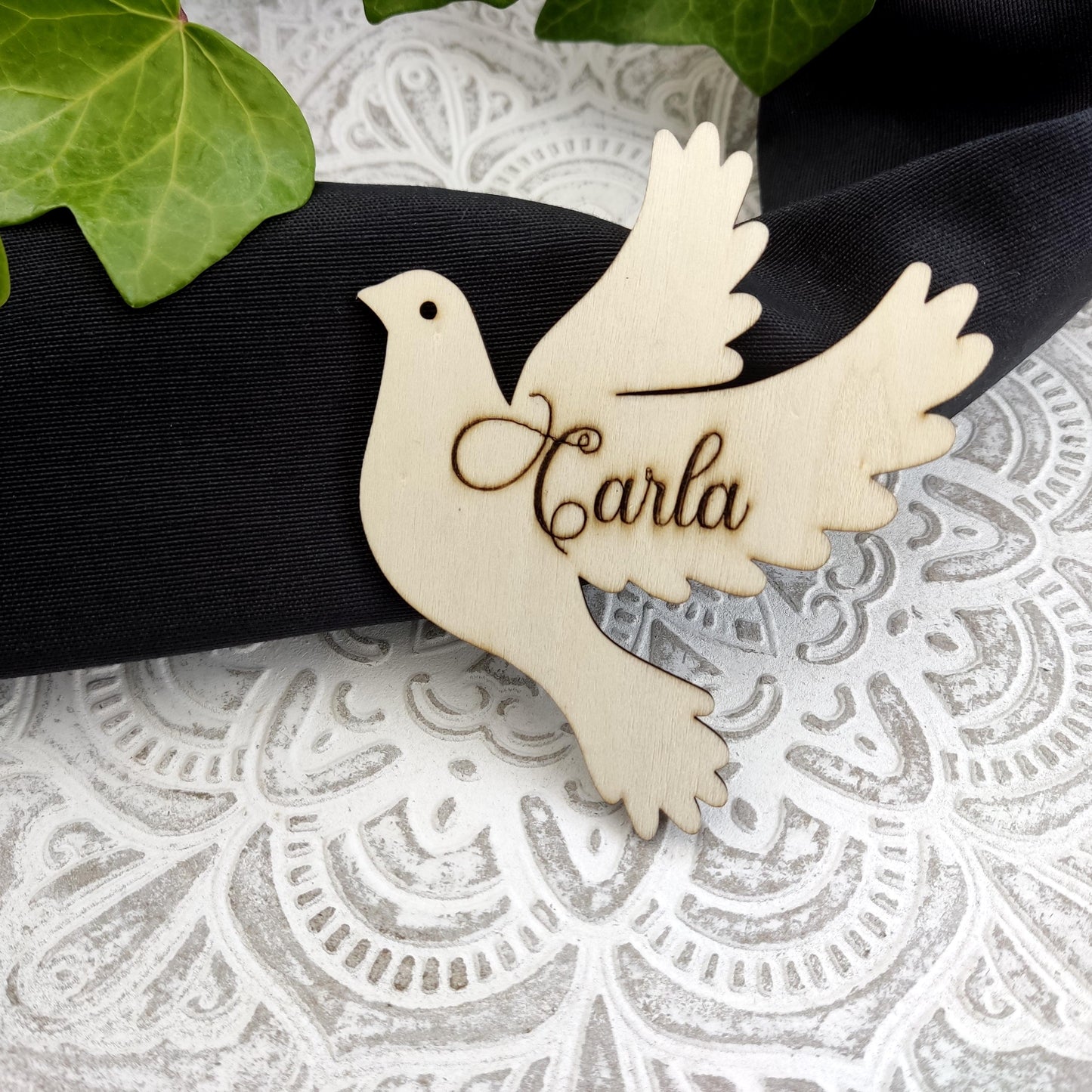 Wooden Dove Place Cards Holders, Wooden Place Cards, Wedding Place Cards, Wooden Name Tags, Wooden Dove Name Tags