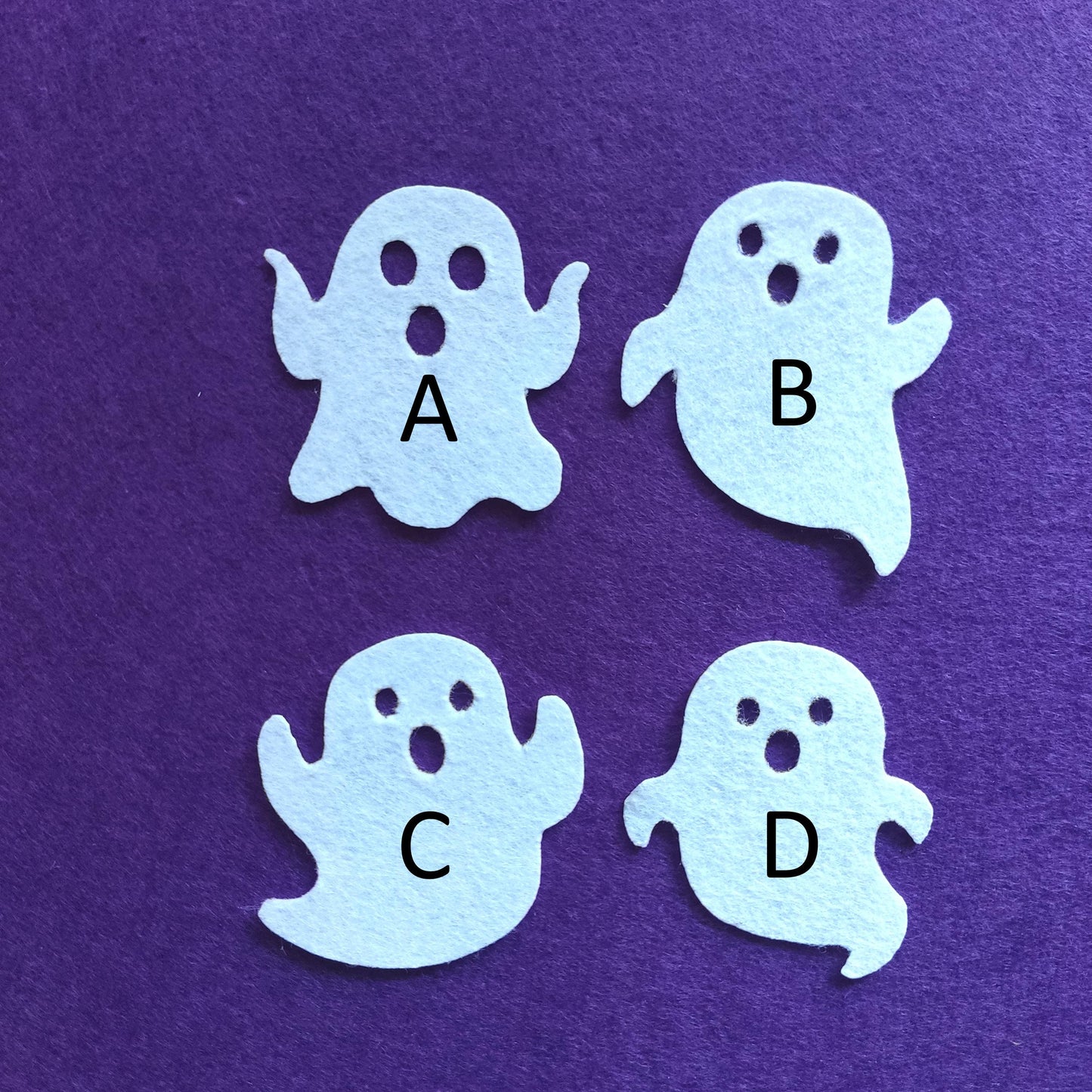 Felt Ghost Halloween Decor, Spooky Decor, Halloween Party Ghost Craft Halloween Ghosts Craft Supplies