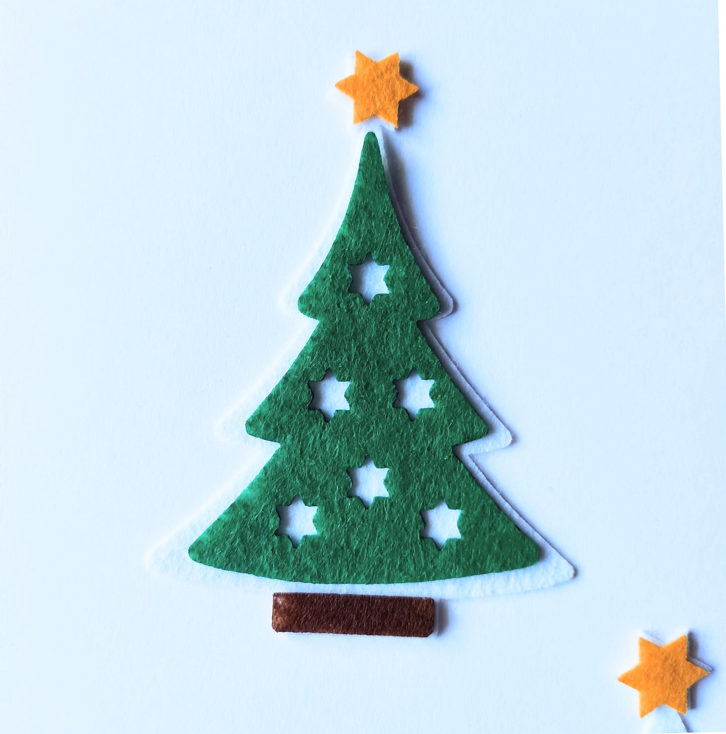 Christmas Tree Felt Craft Supplies Christmas Tree Sewing Craft Projects Felt Tree Decor Felt Die Cut Christmas