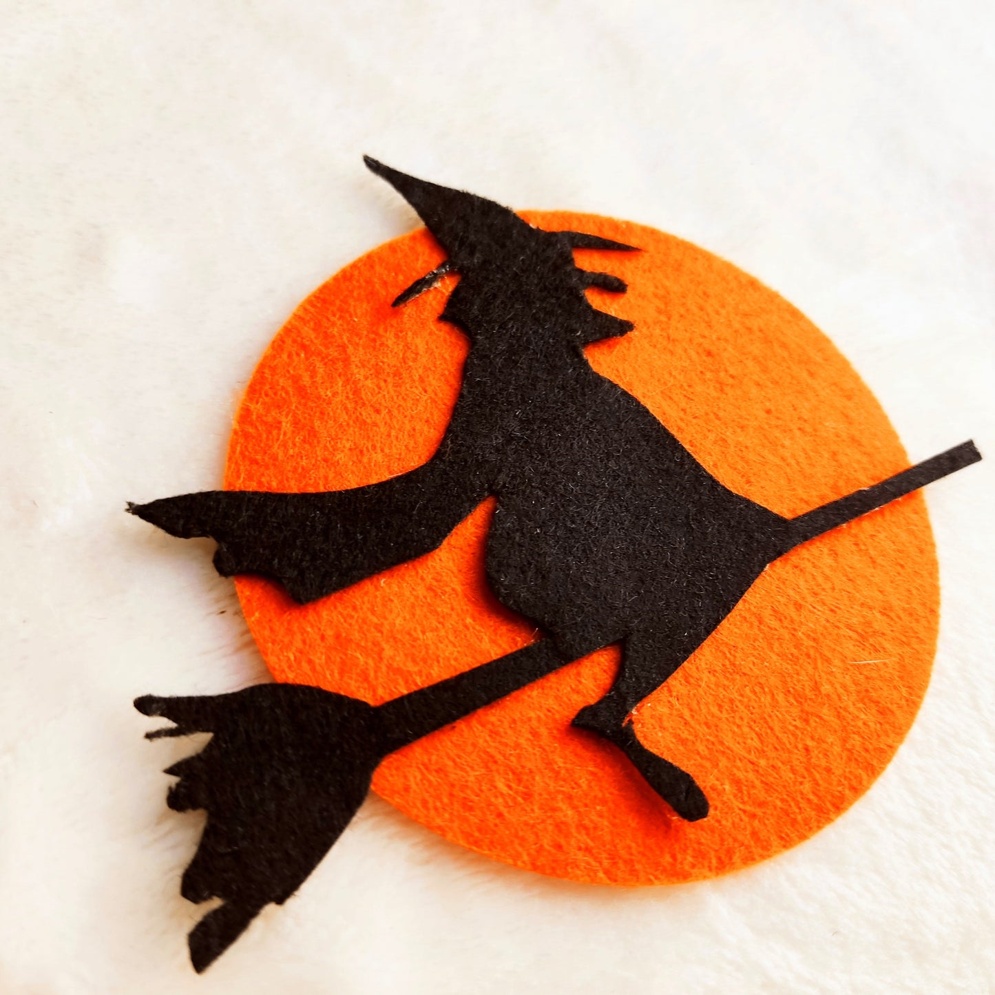Die Cut Felt Witch Halloween Craft Supplies, Witch for Sewing and Craft Projects, Halloween Decoration
