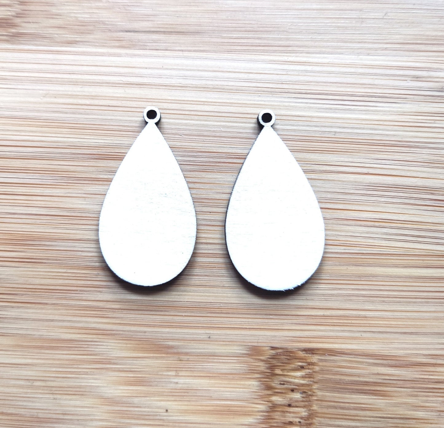 Wooden Earrings Blanks Die Cut, Wood for Craft Projects, Unfinished Wooden Shapes, Wooden Pendant, Wood Blanks for Jewelry, Craft Blank Earrings