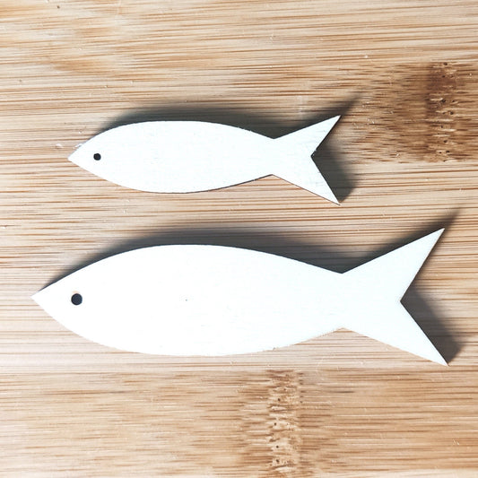 Wooden Fish Wooden for Earrings Die Cut Wooden for Craft Projects Unfinished Wooden Shapes Wooden Pendant Wood Blanks Jewelry Craft Necklace