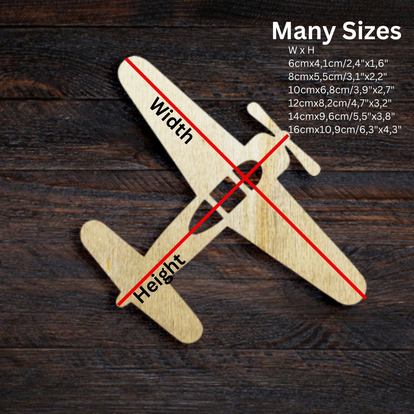 Wooden Plane Shape Plane Die Cut Wooden Plane Craft Projects Wooden Planes Decor Unfinished Wooden Mini Wooden Plane Shapes Plane Blank