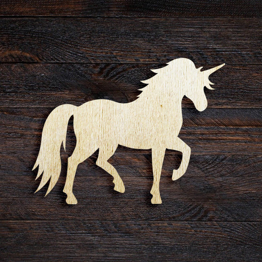 Wooden Unicorn Shape, Unicorn Die Cut, Wooden Unicorn Craft Projects, Wooden Unicorn Decor, Unfinished Wooden Unicorn Blank Shapes, Mythology Crafts