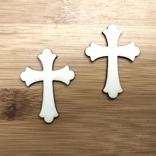 Die Cut Wooden Cross Wooden Craft Supplies Craft Projects Wooden Crown Decor Christian Cross Unfinished Wooden Blank Cross